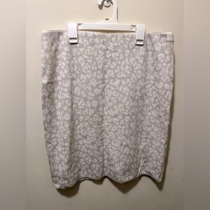 NWT Marc Cain pull on wool blend skirt sz N6/12